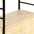 Rustika Rowe -  4Tier Bookcase 124x30x180 cm Solid Mango Wood